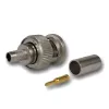 Telegärtner BNC kabelio kištukas Crimp G01 50 Ohm, Crimp/Crimp, Standard, A0205, G01 (RG-58 C/U), YR23092 Belden - 1 vnt. (J01000F1255Z)