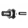 TELEGÄRTNER BNC panelinis lizdas, crimp, 75 Ohm, RG-62 A/U, 5 vnt. (J01003A1260)