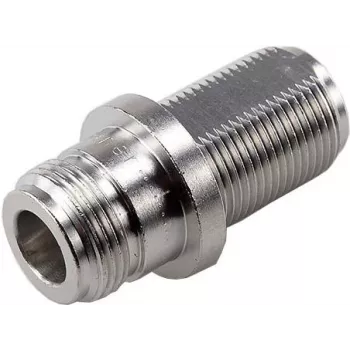 Telegärtner N-Type hermetinis adapteris lizdas-lizdas 50 omų IP68 MIL-STD Z10 flanšas J01024A0006