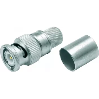 Telegärtner BNC kabelio kištukas Crimp G37 50 Ohm, Crimp/Crimp, Professional, A3326, G37 (2.7/7.25) - 5 vnt. (J01000A0061)