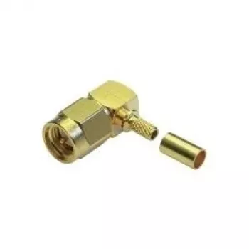 TELEGÄRTNER SMA kampuotas crimp kištukas RG-58 C/U kabeliui, auksuotas, 5 vnt. J01150A0091