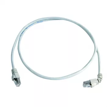 Telegärtner Cat.7 Raw Cable MP8 FS 600 LSZH 2,0 m, 1x90 laipsnių tinklo kabelis, baltas, 2 m L00001A0164
