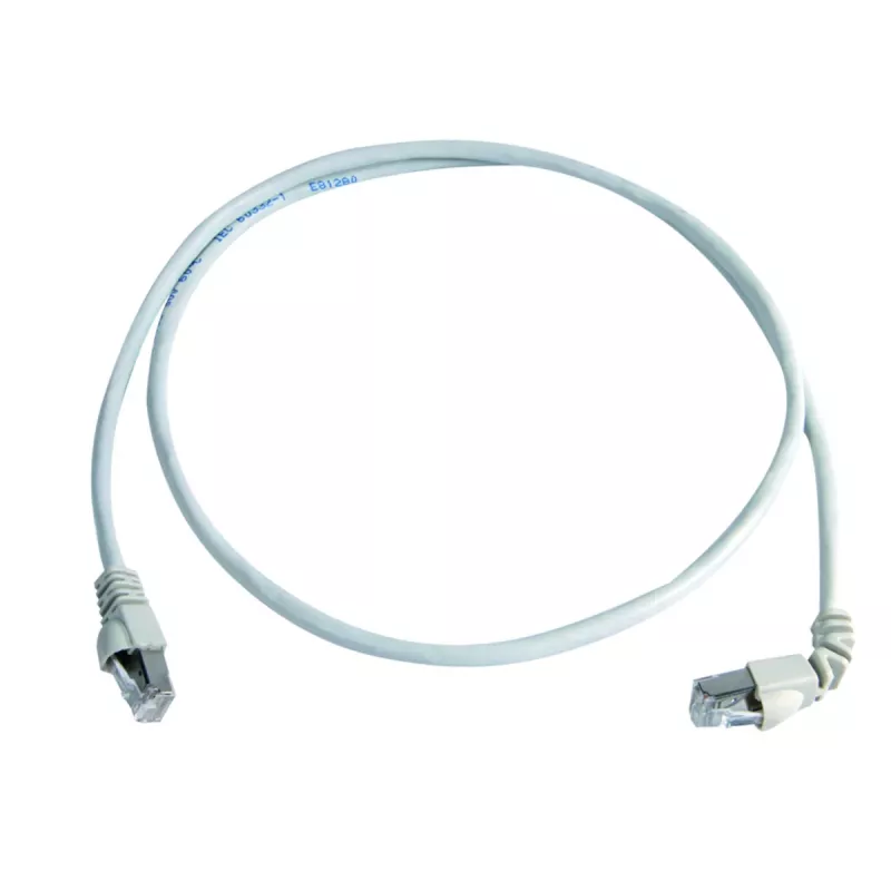 Telegärtner Cat.7 Raw Cable MP8 FS 600 LSZH 2,0 m, 1x90 laipsnių tinklo kabelis, baltas, 2 m L00001A0164