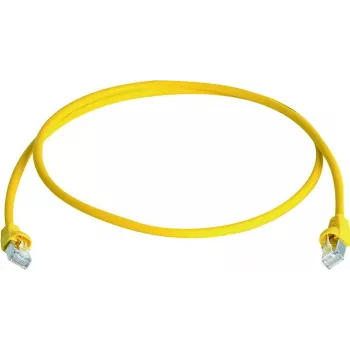 Telegärtner 100028074 Cat6a S/FTP komutacinis kabelis, 5,5 m, geltonas