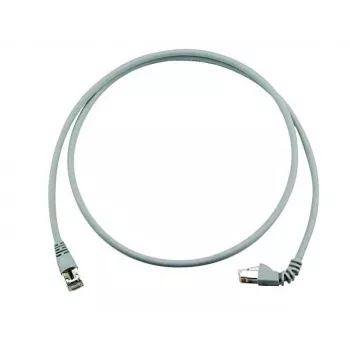 Telegärtner MP8 FS 500 LSZH-2.0 Cat6a S/FTP komutacinis kabelis, RJ45 į RJ45, 5m, pilkas L00001A0199