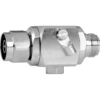 Telegärtner N-Type apsaugos nuo viršįtampių ribotuvas su dujų išlydžio vamzdeliu, 90 V, 1,5 GHz, 50 Ω, IP67 J01028A0034