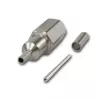 Telegärtner FME kabelio kištukas Crimp G07 Crimp/Crimp, ekonomiškas, 15 dB / 2 GHz, B2725, G07 (RG-316/U) - 5 vnt. J01700A0010