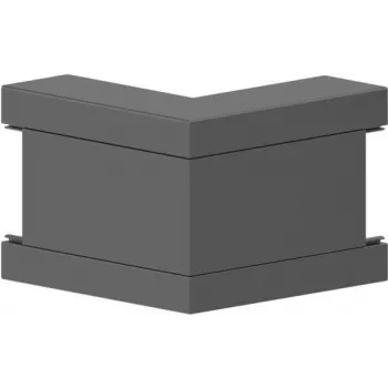 GGK BR 60x130/80-AE išorinis kampas 60x130/80 RAL 9005 PVC (12793)