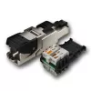 TELEGÄRTNER DataVoice Office Cat.6A ekranuotas RJ45 lauko montavimo kištukas, 5-9 mm J00026A2003