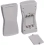 Bopla BOS Streamline BS 400 F-7035 nešiojamas korpusas, 159,4 x 77,9 x 33,5 mm, ABS, šviesiai pilkos spalvos (RAL 7035) 82603135