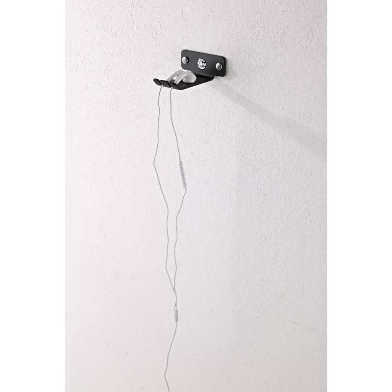 König & Meyer KM-16311 ausinių laikiklis in-ear, on-ear, over-ear ausinėms, juodas