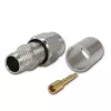 Telegärtner SMA tiesus kištukas, crimp G30 (1,5/3,8), H 155, Low Loss 1,4/3,8 crimp/crimp koaksialinis jungtis J01150A0618
