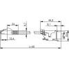 Telegärtner L00004A0128 Cat.6A S/FTP komutacinis kabelis, 7,5 m, pilkas