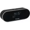 TechniSat DigitRadio 53 BT DAB+/FM radijo laikrodis su Bluetooth ir USB įkrovimu, juodas