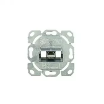 TELEGÄRTNER AMJ-S Cat.6A ekranuotas RJ45 lizdo modulis su dangteliu, grynai balta J00020A0514