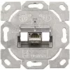 TELEGÄRTNER AMJ-S Cat.6A ekranuotas RJ45 lizdo modulis su dangteliu, grynai balta J00020A0514