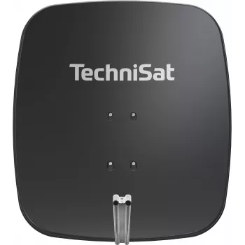 TechniSat SATMAN 65 PLUS palydovinė antena - 65 cm, 35,7 dBi stiprinimas, HDTV, stiebo tvirtinimas, šviesiai pilka
