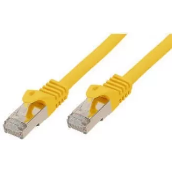 S CONN Standard komutacinis kabelis Cat. 6A su Cat.7 kabeliu S/FTP dvigubai ekranuotas be halogenų geltonas 50,0 m 16675550Y