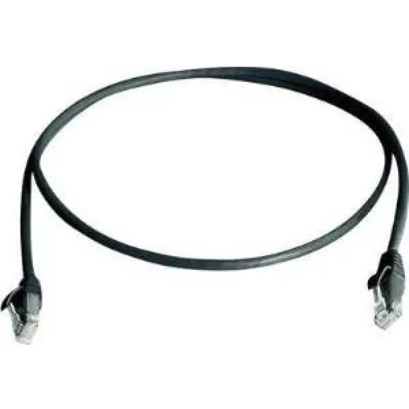 Telegärtner L00001A0238 2m Cat6 U/UTP juodas tinklo kabelis