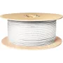 S CONN MAXIMUM CONNECTIVITY SAT koaksialinis kabelis 0,9/4,6 trigubai ekranuotas CCS 100 dB 500m baltas 15-39005006