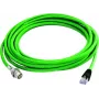 Telegärtner Cat.7A S/FTP komutacinis kabelis, 5 m, LSZH, pilkas, 10 Gbps, RJ45 100017395