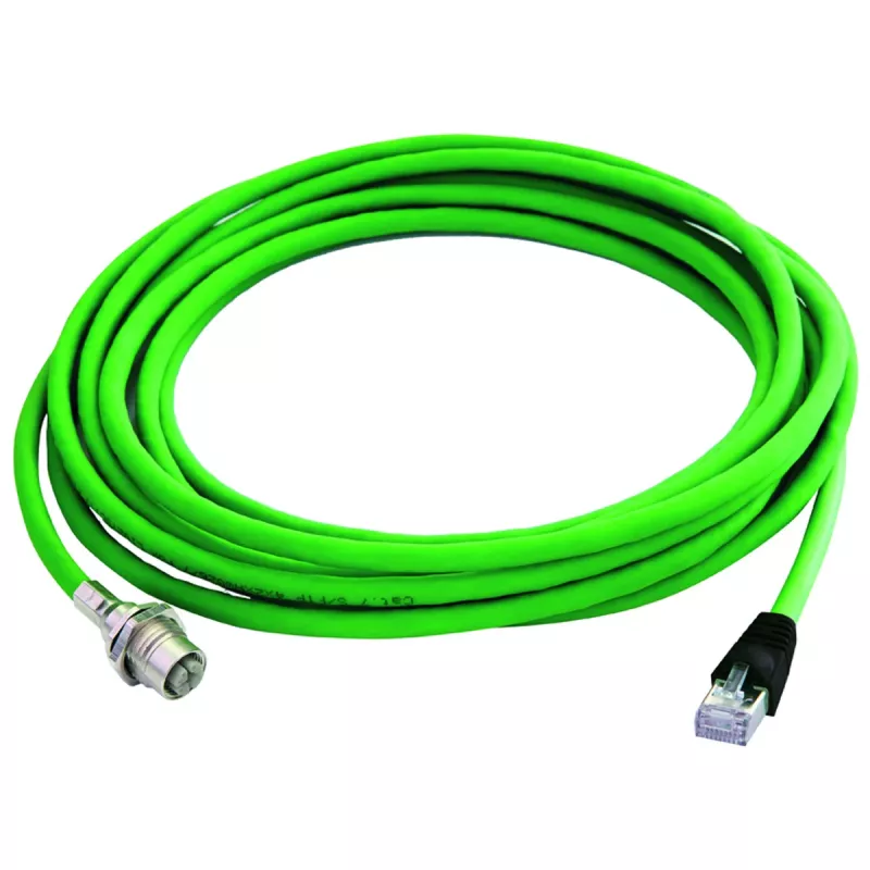 Telegärtner Cat.7A S/FTP komutacinis kabelis, 5 m, LSZH, pilkas, 10 Gbps, RJ45 100017395