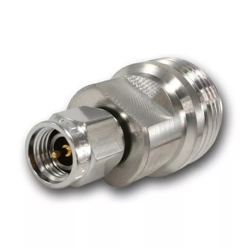 Telegärtner Inter-Series koaksialinis adapteris SMA male į N female 50 omų DC-18 GHz