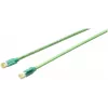 Siemens 6XV18703QH10 Industrial Ethernet TP Cord RJ45/RJ45 CAT 6, 10 m, žalias