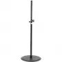 König & Meyer 26735 sieninis laikiklis kolonėlėms, plieninis, juodas, maks. 25 kg, pasukamas 180°, pakreipiamas ±15° 26735-000-55