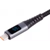 S CONN MAXIMUM CONNECTIVITY USB-C į USB-C įkrovimo kabelis, 240W PD, integruotas ekranas, 1m 14-59025
