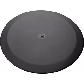 König & Meyer 26700-000-56 apvalus paviršinis pagrindas, tekstūrinis juodas