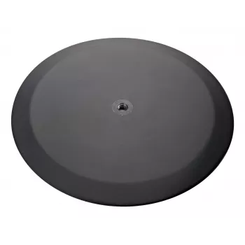 König & Meyer 26700-000-56 apvalus paviršinis pagrindas, tekstūrinis juodas