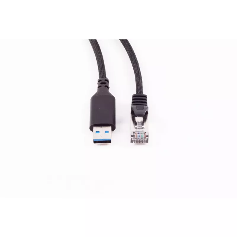 SHIVERPEAKS USB-A į RJ45 Gigabit Ethernet tinklo adapterio kabelis, 1 m, juodas BS14-52025