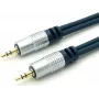 HOME-CINEMA Premium 3,5 mm stereo garso kabelis 1,5 m, chromuoti metaliniai, auksuoti kontaktai 30812MHQ