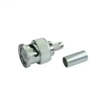 Telegärtner BNC kabelio kištukas Crimp G13, G50 75 Ohm, crimp/crimp, Professional, A0204, G13 (0.4/2.5) - 5 vnt. (J01002A1350)