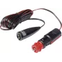 ProCar 12V/24V DC maitinimo prailginimo kabelis 2,5m 8A su cigarečių žiebtuvėlio kištuku ir lizdu 67814010