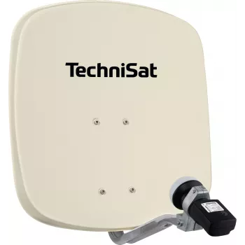 TechniSat SAT lėkštė su LNB, 45 cm reflektorius, aliuminis, Single LNB (1045/8195)