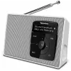 TechniSat DIGITRADIO 2 stalinis radijas DAB+ FM Bluetooth žadintuvas baltas 0001/3910