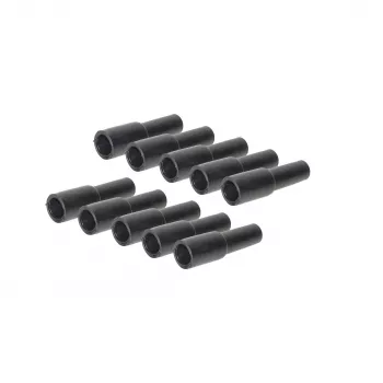 SHIVERPEAKS guminės tarpinės F jungtims, 10 vnt., juodos, apsauga nuo oro sąlygų BS85397-SET10