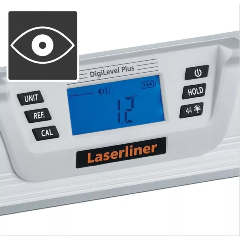 Laserliner DigiLevel Plus 25 skaitmeninis gulsčiukas 081.249E