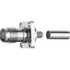 Telegärtner TNC lizdas su flanšu, 50 omų, crimp/crimp, RG-58 C/U kabeliui, nikelis/auksas, 1 vnt. J01011A0045