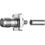 Telegärtner TNC lizdas su flanšu, 50 omų, crimp/crimp, RG-58 C/U kabeliui, nikelis/auksas, 1 vnt. J01011A0045
