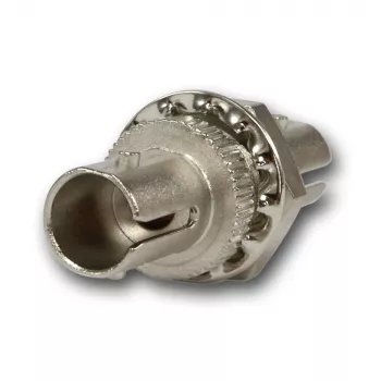 Telegärtner ST daugiamodis Simplex jungtis su fosforinio bronzos įvore, metaliniu korpusu, vienos skylės montavimu, Z64 J08011A0003