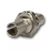 Telegärtner ST daugiamodis Simplex jungtis su fosforinio bronzos įvore, metaliniu korpusu, vienos skylės montavimu, Z64 J08011A0003