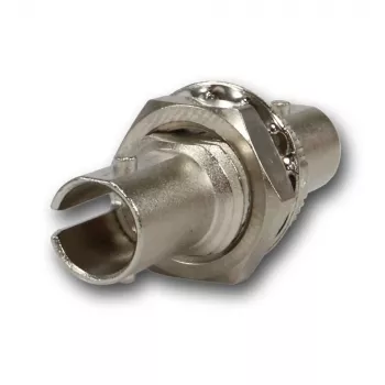 Telegärtner ST daugiamodis Simplex jungtis su fosforinio bronzos įvore, metaliniu korpusu, vienos skylės montavimu, Z64 J08011A0003