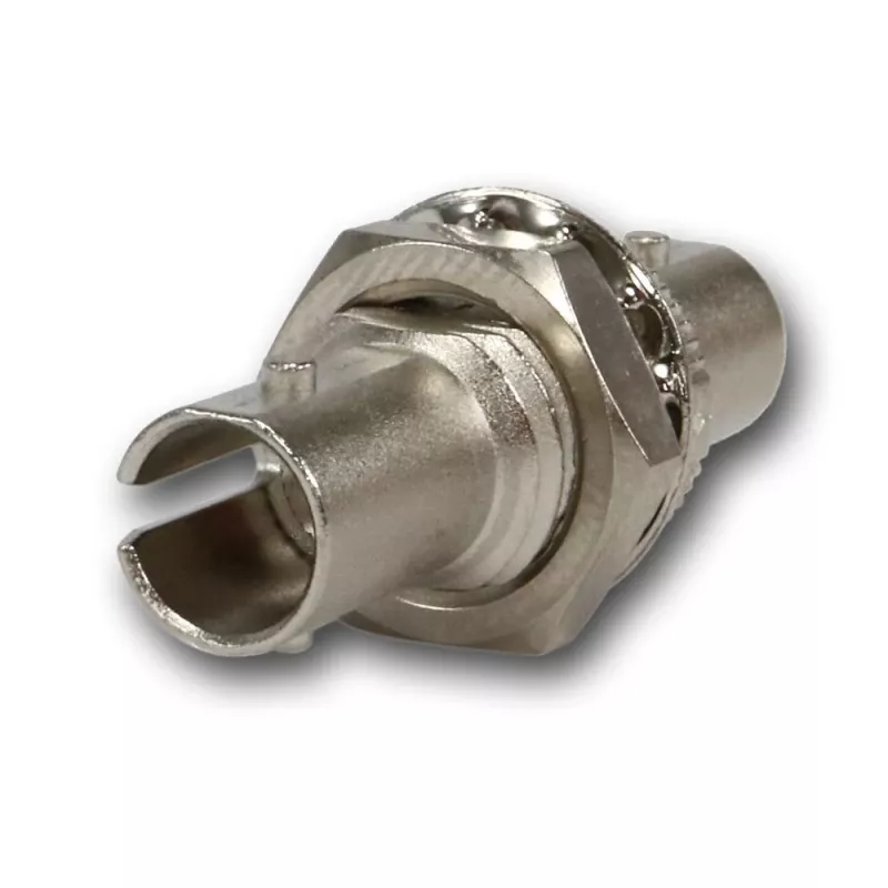 Telegärtner ST daugiamodis Simplex jungtis su fosforinio bronzos įvore, metaliniu korpusu, vienos skylės montavimu, Z64 J08011A0003