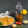 Lurch Shaker pilkas 250 ml padažų purtytuvas su matavimo skale 10023