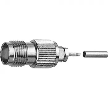 TELEGÄRTNER TNC lizdinė crimp jungtis RG-316/U kabeliui, 50 omų, 5 vienetų paketas (J01011A0050)