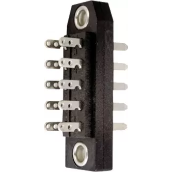 Telegärtner J00046A0906 DIN 41612 C tipo kištukinis kontaktas, 26 kontaktų, 2 eilių, 2,54 mm žingsnis, litavimo kontaktas, auksuoti kontaktai