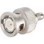 Telegärtner BNC crimp plug 75 Ohm, skirtas RG-59 B/U, auksuotas kontaktas, nikeliuotas korpusas J01002F1288Z